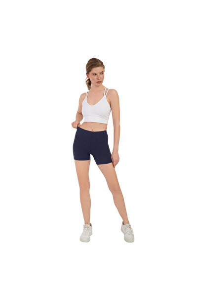 DOMİN SPOR Colanți modal de volei profesional albastru bleumarin pentru femei...