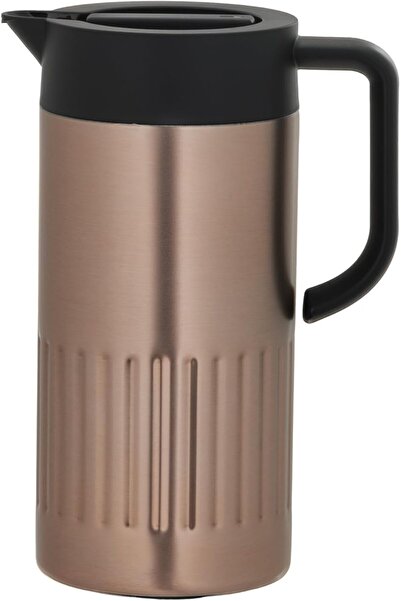 ALSAIF Coffee And Tea Vaccum Flask Steel Set / Leak-proof And Keeps Drinks Hot 1.0/1.0 Liter