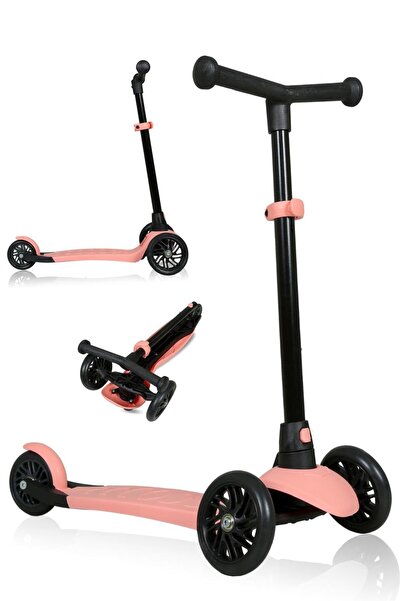 Freebebek 3 Tekerli Yükseklik Ayarlı Scooter (44-62 cm yükseklik ayarı) 50 kilo
