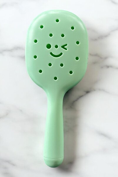 TAKIŞTIR Πράσινο χρώμα, βολική βούρτσα/χτένα για τα μαλλιά
