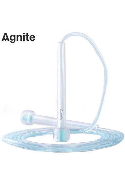 Deli حبل القفز الفلوري من Agnite Er035، مصنوع من مادة PVC، قابل للتعديل ومغطى بطبقة من مادة PVC