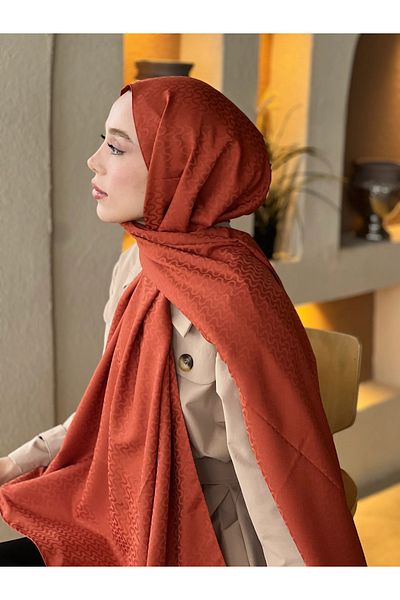 Modakaşmir Water Wave Pattern Shawl