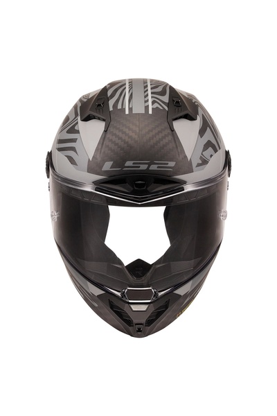 LS2 THUNDER KARBON GP AERO POLAR SİYAH KASK