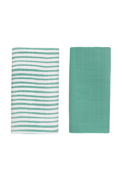 SUN LESTOFF Cotton Baby Blanket Set of 2