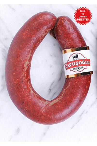 By Çavuşoğlu Sucukları 1983 Çavuşoğlu Hakiki Afyon Sucuğu %100 Doğal Acılı 4 Kğ