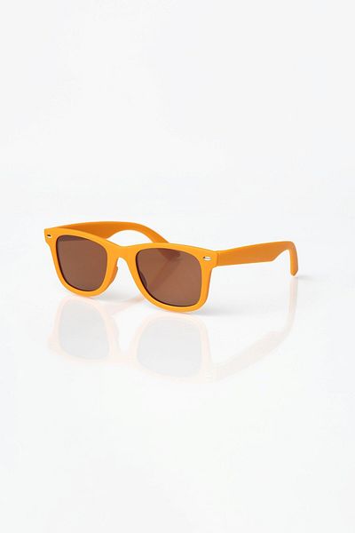 Banamio Rosso Baby Children's Uv400 Protection Sunglasses and Storage Container 1-4 Years Old (Mustard)