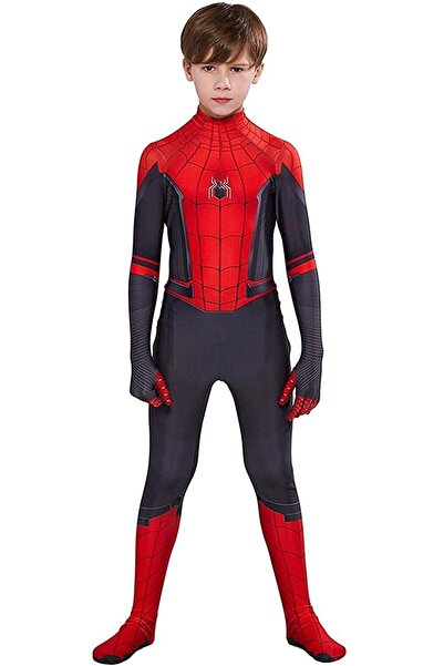 EvrikaUnity Spiderman Costume for Children, Marvel, Avengers, Lycra, 3-4 year...