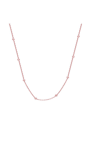 Glorria Gümüş Rose Toplu Zincir