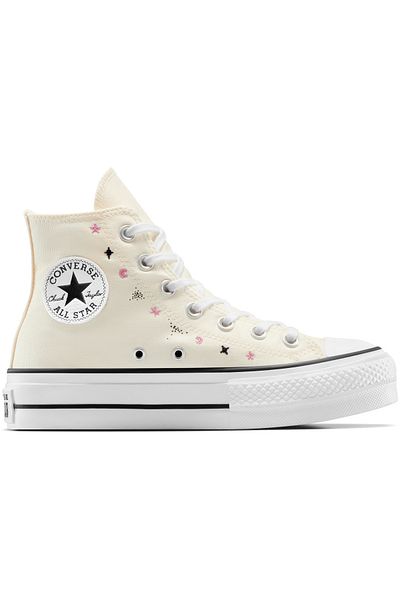 converse Sneakers Converse Chuck Taylor All Star Lift Platform Celestial, Beige, Unisex