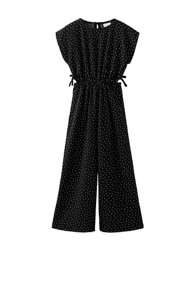 Zeyder Kids Girl's Polka Dot Jumpsuit