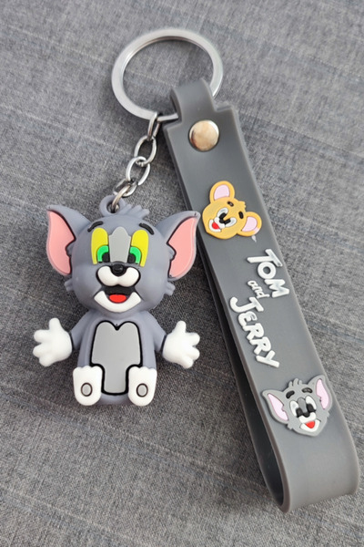 newday 3D Tom and Jerry Keychain & Bag Accessory Couple Keychain 2 Pieces Price