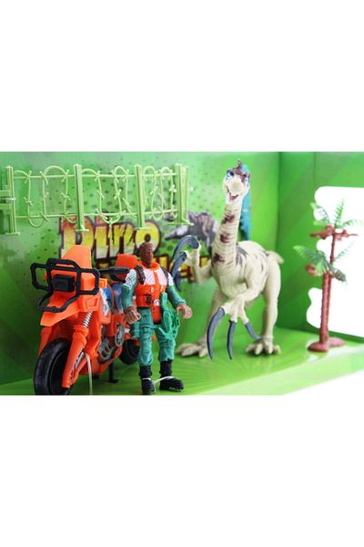 Emperium Dinosaur Hunter Motorized Play Set