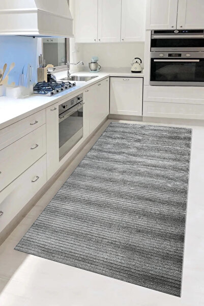 Dally Home DİJİTAL BASKILI DEKORATİF Makinede Yıkanabilir Kaymaz Taban Leke T...