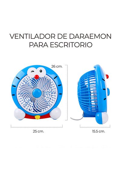 FOXMAG24 Table fan, with 3 speeds, dimensions 26x25x15.5 cm, made of plastic