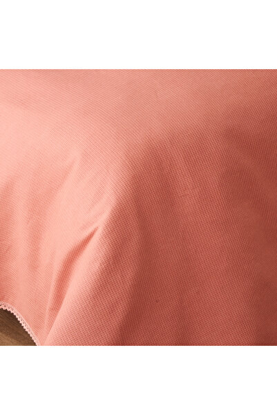 Bella Maison 100% Cotton Feel Single Waffle Pike Dusty Rose (150X220 cm)
