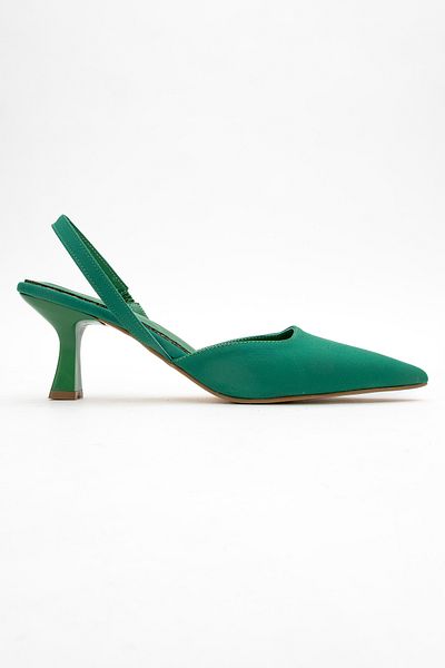 Ataköy Ayakkabı WOMEN'S POINTED TOE OPEN BACK STILETTO