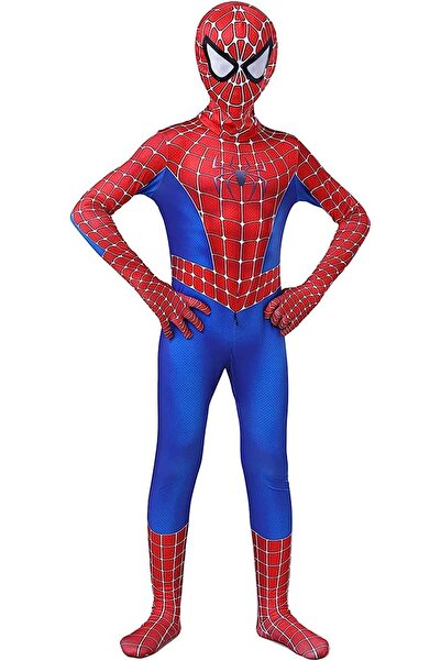EvrikaUnity Costum primul Om-Paianjen pentru copii, Supererou, Spiderman, 7-8...