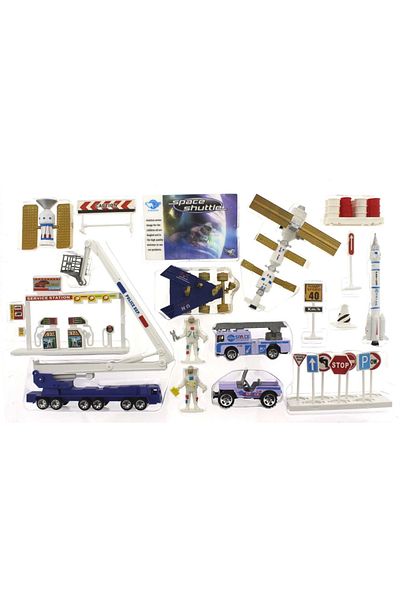 Emperium Die Cast Elevator Space Set 30 Pieces Jp8106