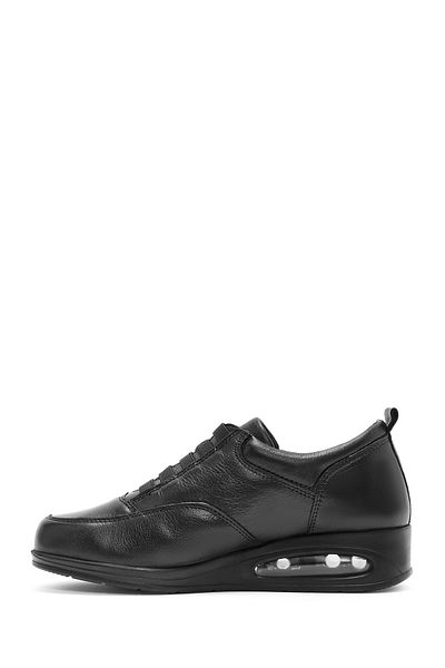 Derimod Women's Black Wedge Heeled Comfort Shoes 24Wfd 236618
