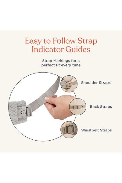 Ergobaby Omni Deluxe All-in-one Baby Carrier For Newborns From Birth To 16 Kg