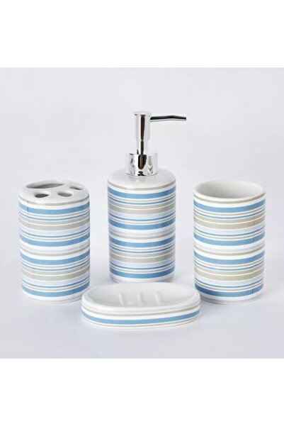 rexa طقم إكسسوارات حمام سيراميكي من 4 قطع من أمارا