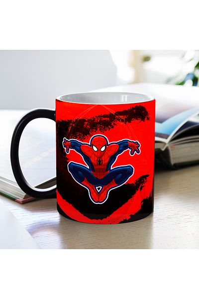 MECKSA The Amazing Spider-man Black Mug 11oz