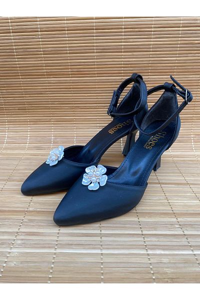 Berush Bride Women's Flowery Heel Stiletto Shoes