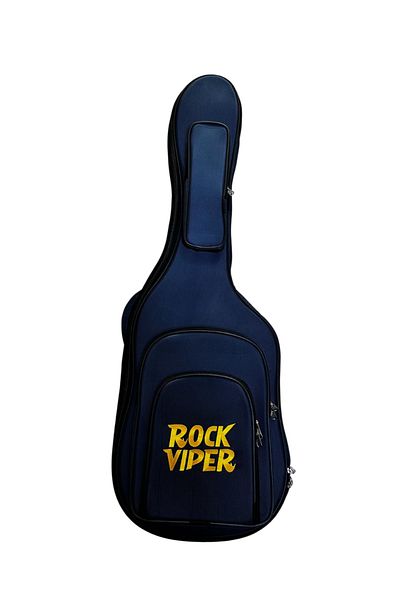Rock Viper Bluefang Navy Blue Professional Thick Padded Electric Guitar Case