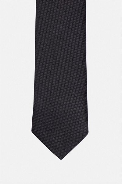 SÜVARİ Black Plain Tie