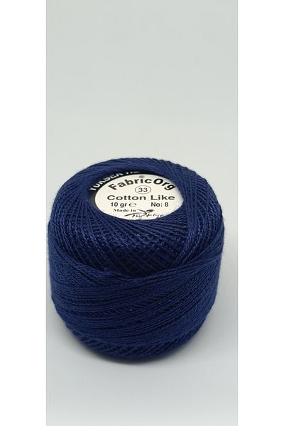 fabricorg Βαμβακερό όπως νήματα Etamin-Isparta (10 GR-NO8 IP) Νούμερο 33 Χρώμα