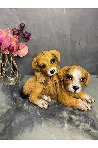 Gardenya Sevimli Köpekler Polyester Dekoratif Obje & Biblo