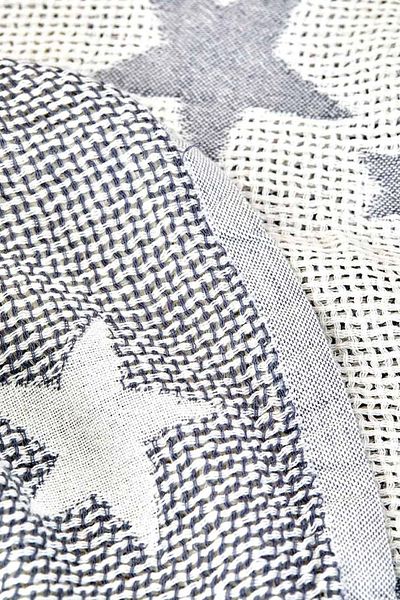 Karaca Home Baby Star Gray Baby Pique
