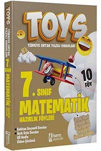 İsem Yayıncılık 2025 İsem Yayınları 7. Sınıf Matematik TOYS Hazırlık Föyleri
