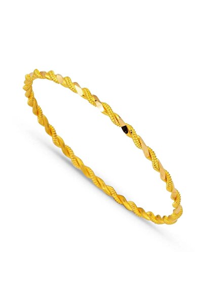 Hakan Güler Kuyumculuk 22 Ayar Altın İşçiliksiz 10 Gram İkili Burma Bilezik