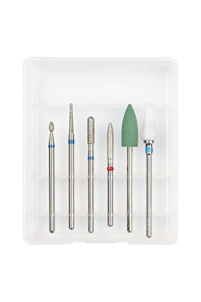 LUXORISE Τρυπάνια νυχιών #07, σετ 6 τεμαχίων