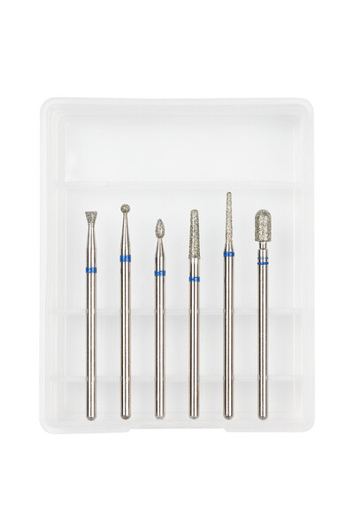 LUXORISE Τρυπάνια νυχιών #16, σετ 6 τεμαχίων