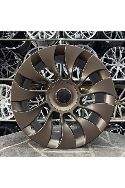 kormetal 19 inç 5x114.3 Tesla Model Y Mat Bronz Jant Modeli (4 Adet)