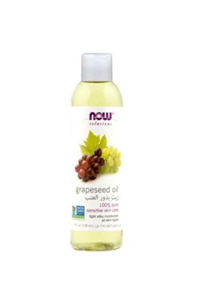 Now 100% Pure Grape Seed Oil – 118 ml