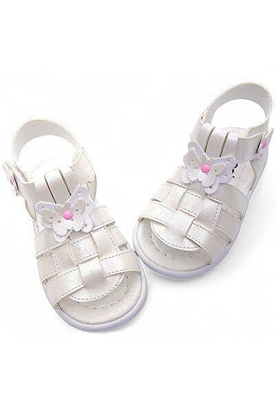 BEEBRON Orthopedic Girl First Step Baby and Kids Sandals Butterfly Series Klb2415