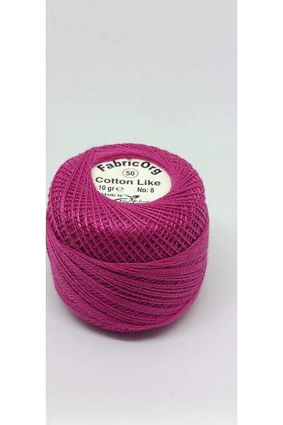 fabricorg TEK YUMAK Κλωστή Etamine-Cross Stitch - Αριθμός 50 Χρώμα (Βαμβακερό)