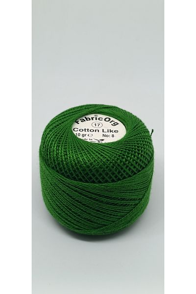 fabricorg Etamin-Cross Stitch Yarn - Παρόμοιο με βαμβάκι (10 GR-NO8 YARN) - ΜΟΝΟ ΜΟΥΛΑΡΙ - Νο 17 Χρώμα