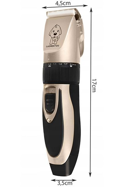 zola Dog clipper, 4 accessories