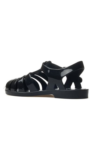 IGOR İgor Bıarrıtz Non-Slip Sole Women's Sandals (36-41) 23Y Ks10258-Bıarrıtz Black Patent Leather