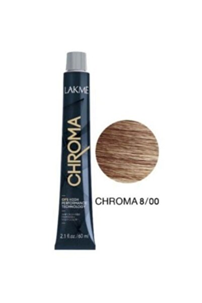 Lakme صبغة شعر كروما رقم 8/00 - 60 مل