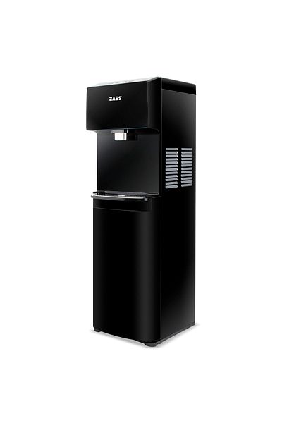 Zass Dozator de apă cu compresor, digital, fără atingere Zass ZWD 21 CTL cu sticlă la bază