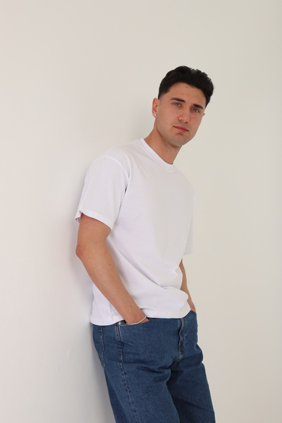 one two three One Two Three Men's T-Shirt 100% Cotton