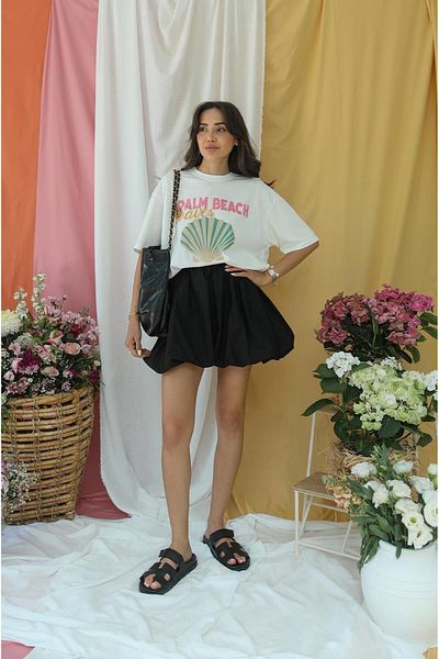 Havoş Fusta mini Black Balloon Loure