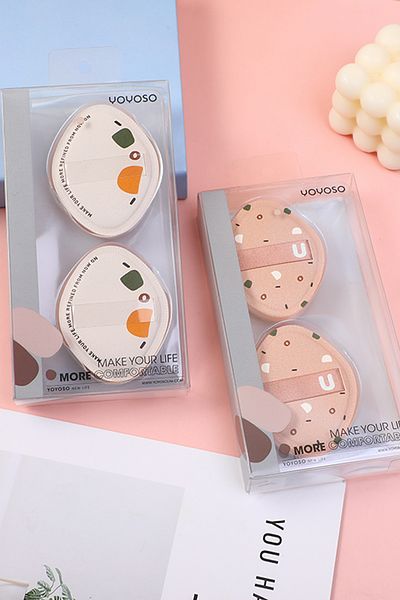 YOYOSO Marshmallow Olive Makeup Sponge 2Pcs