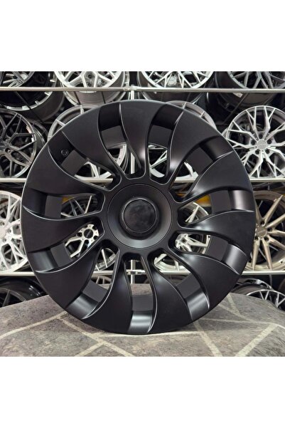 kormetal 19 inç 5x114.3 Tesla Model Y Uyumlu Mat Siyah Jant Modeli (4 Adet)