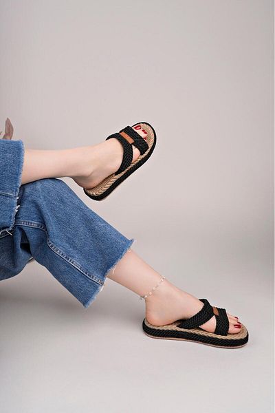 TOGET Women's Orthopedic Soft Sole Daily Wearable Rope Women's Slippers
